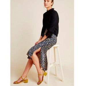 Maeve Anthropologie Bias Cut Midi Skirt Medium